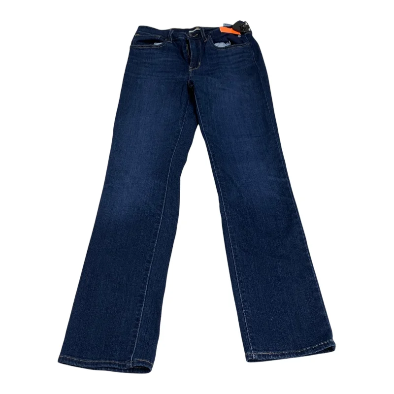 Carefree Jeans Straight By Levis In Blue Denim, Size: 4