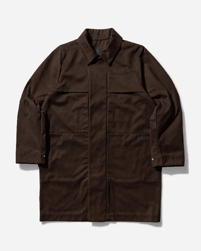 Personal Charm Men's ESC Tech Trench Velvet Brown