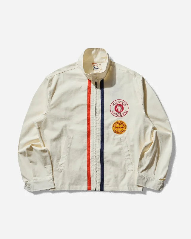 Relaxed Style Men's 60's Campus Jacket Pearl