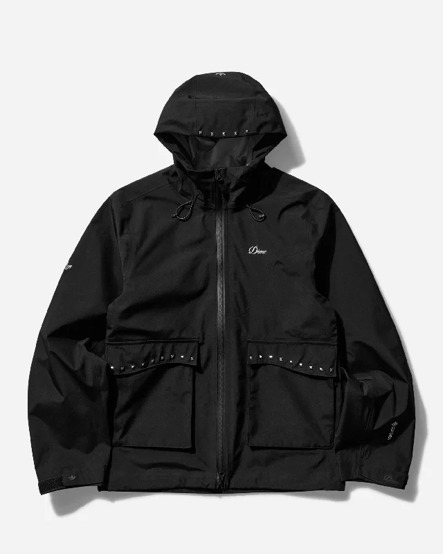 Celebrity Style Men's Dime Studded GORE-TEX Jacket Black