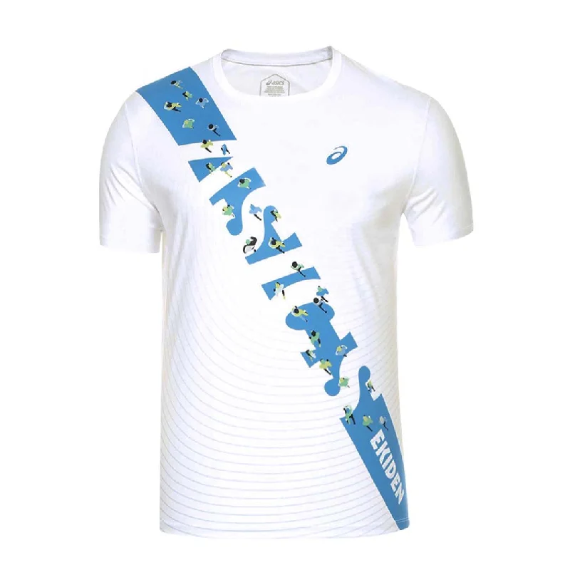 Trendy Items Asics - Men's Ekiden Short Sleeve Top (2011C379 100)