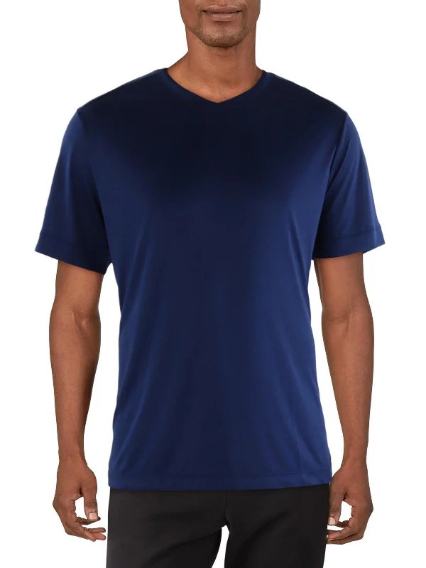 Soft Relaxation Wear Big & Tall Mens Fitness Performance Pullover Top