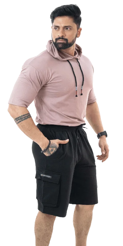 Fashion Must-have Black Essential Cargo Shorts