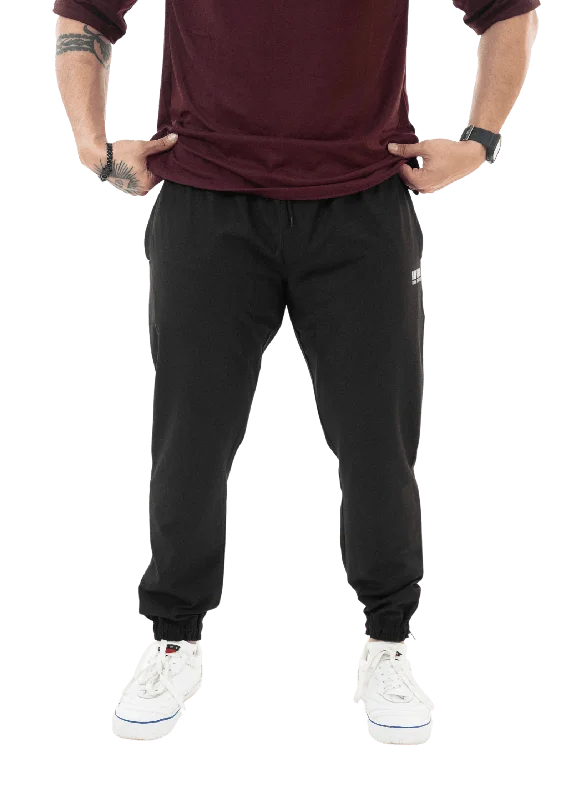 Cool Style Black Feather Run Joggers