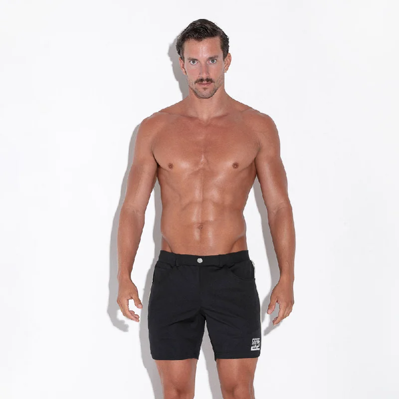 Quality Tailoring Code 22 Downtown 7" short 9933 black