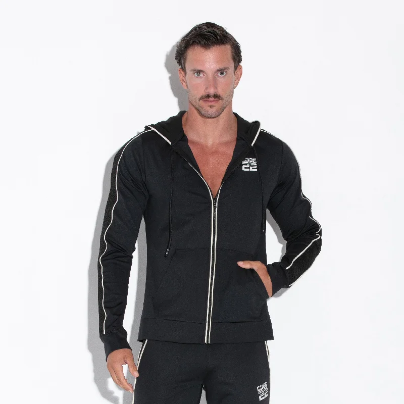 Fashion And Simplicity Code 22 Downtown hoodie 9930 black