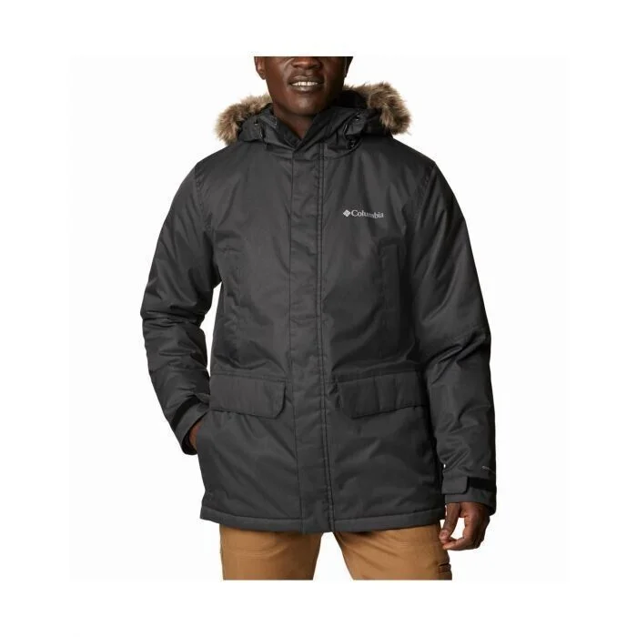 Sweet Breath Columbia Penns Creek II WM0945-009 Parka Jacket Men Black Hooded Full Zip CLO761 Sweet Breath Columbia Penns Creek II WM0945-009 Parka Jacket Men Black Hooded Full Zip CLO761