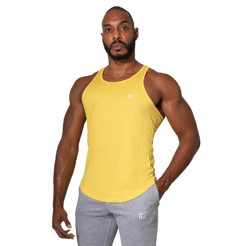 Trendy Traveler Jed North Microfiber Dri-fit tank yellow