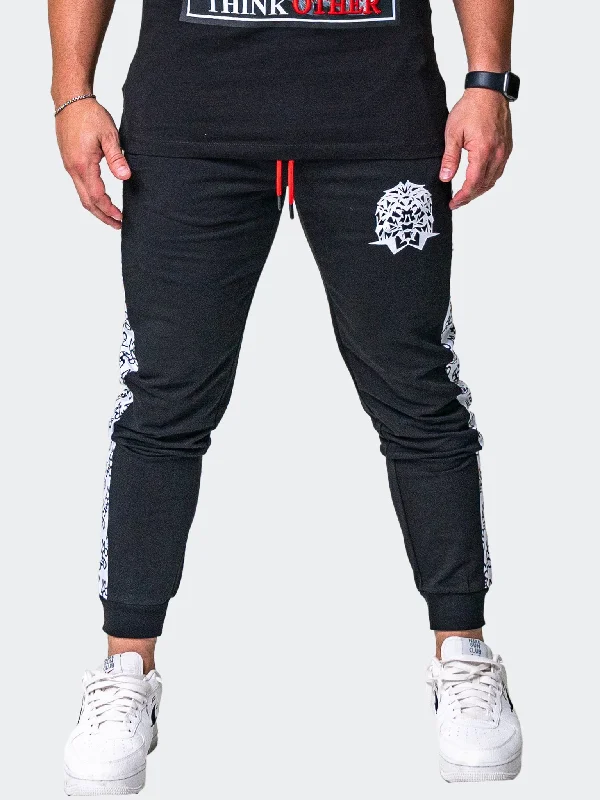 Knowledge And Elegance Jogger Monogram Black