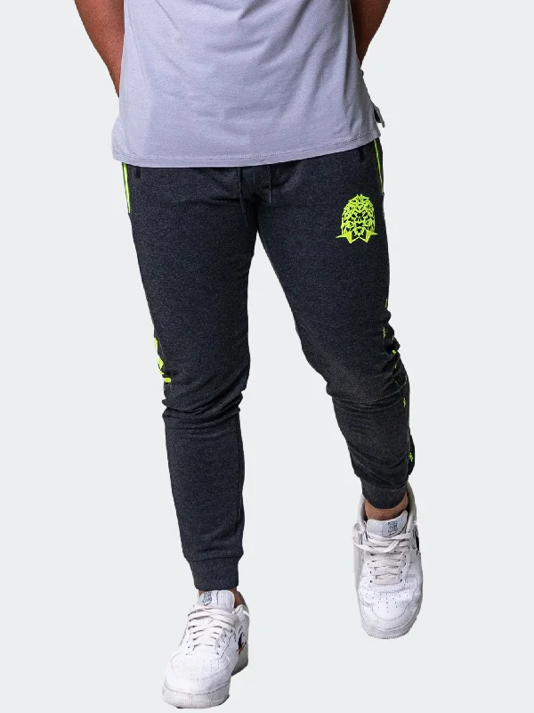 Floral Prints Jogger Monogram Grey