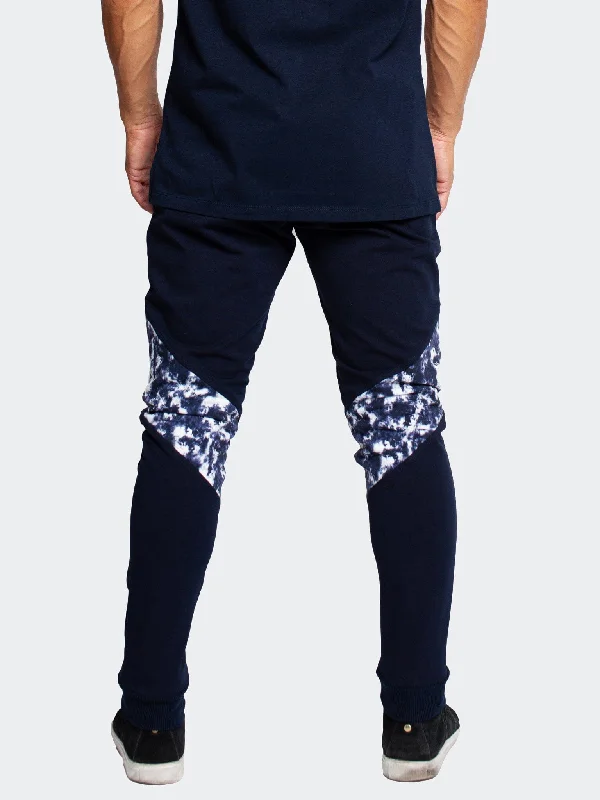Noble And Elegant Jogger TieDye Blue