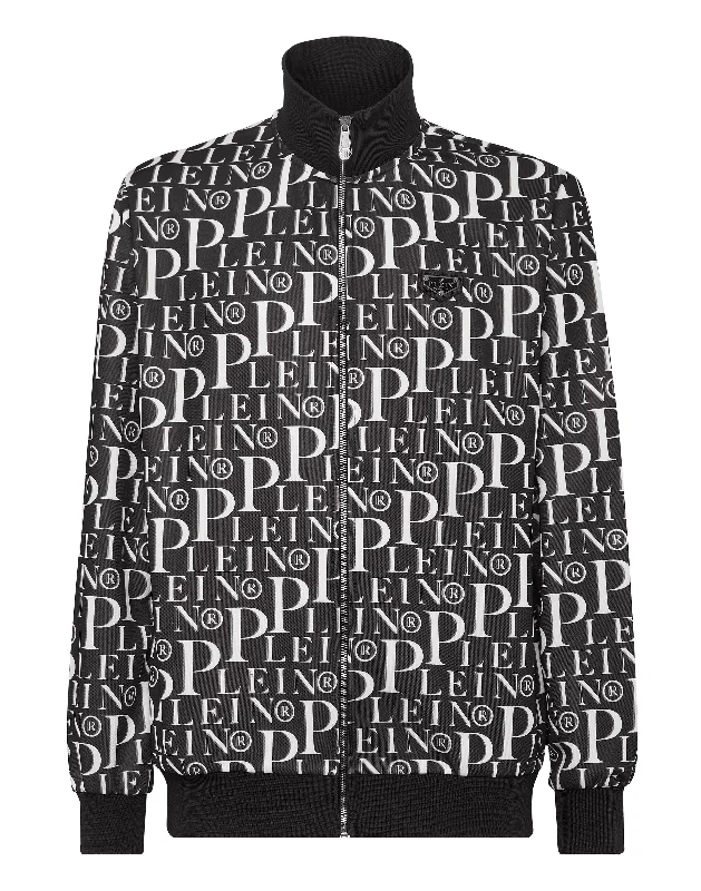 Soft Knitwear Jogging Jacket LS Philipp Plein TM