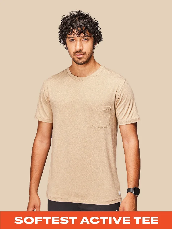 Playful Style Active Soft Tee Light Brown
