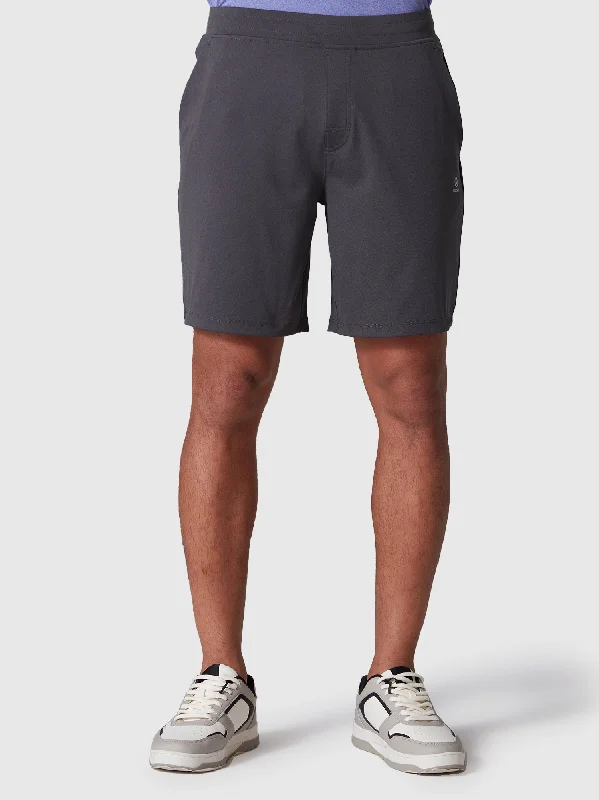 Nightclub Style Active Sports Shorts 360° Stretch Charcoal