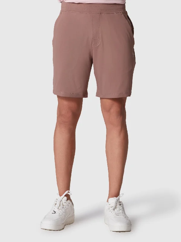 Relaxed Jackets Active Sports Shorts 360° Stretch Dark Brown