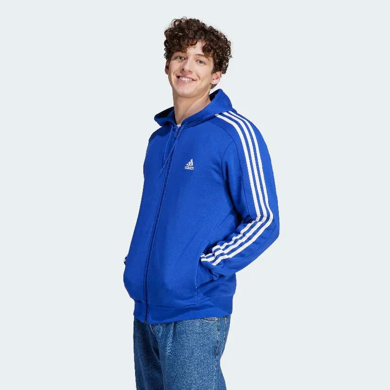 Bright Colors Men's adidas Essentials Fleece 3-Stripes Full-Zip Hoodie