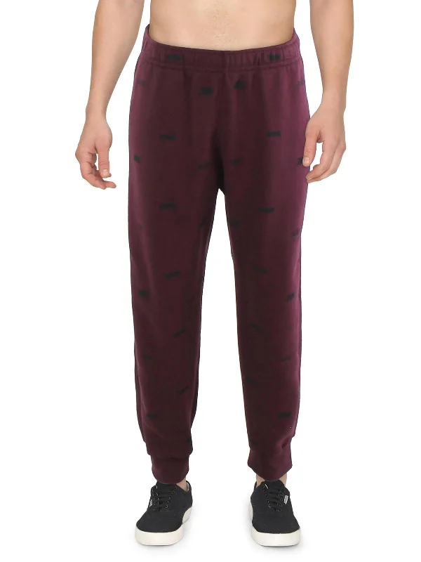 Cozy Chic Mens Fleece Standard Fit Jogger Pants