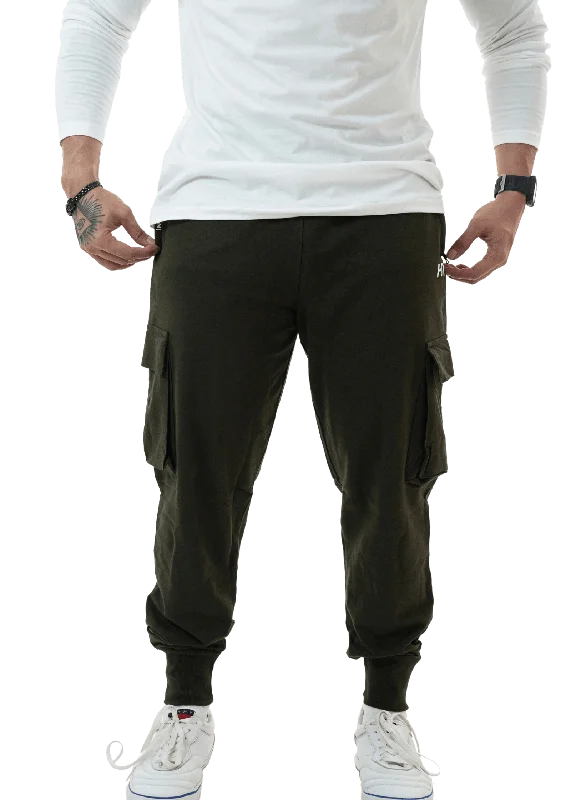 Summer Selection Olive Green The Ultimate Cargo Joggers