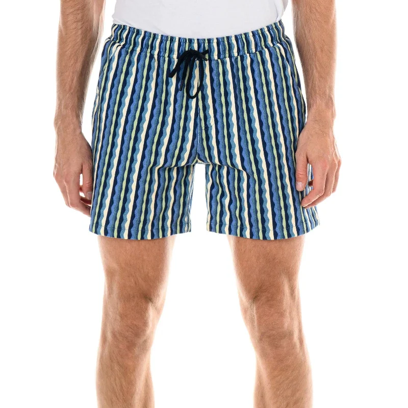 Elegant And Simple OP Palm Volley 6" short blue