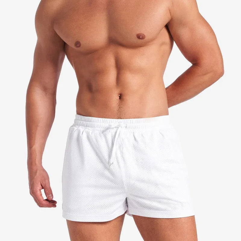 Advanced Customization Teamm8 S.S.C 3" mesh short white