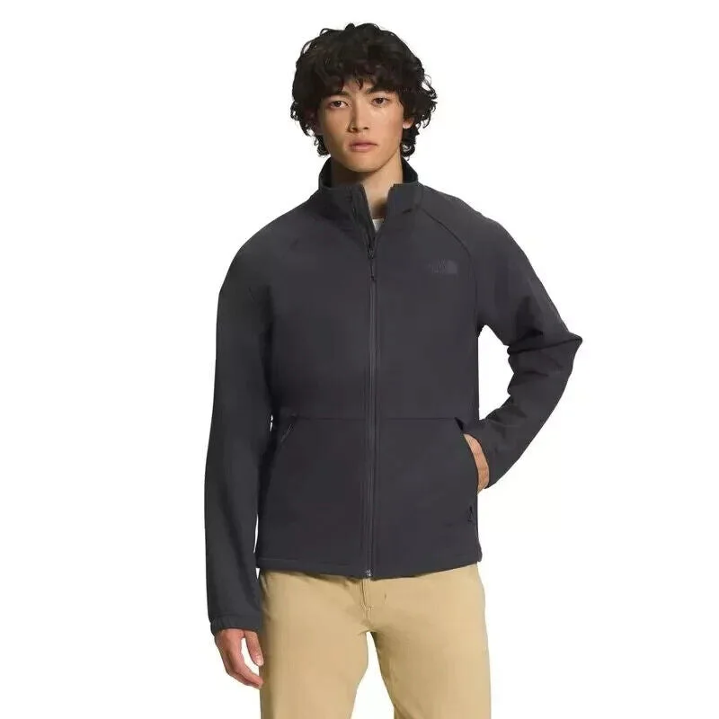 Exclusive Customization The North Face Camden NF0A7UJNJCR Softshell Jacket Men's Gray Full Zip CLO849 Exclusive Customization The North Face Camden NF0A7UJNJCR Softshell Jacket Men's Gray Full Zip CLO849