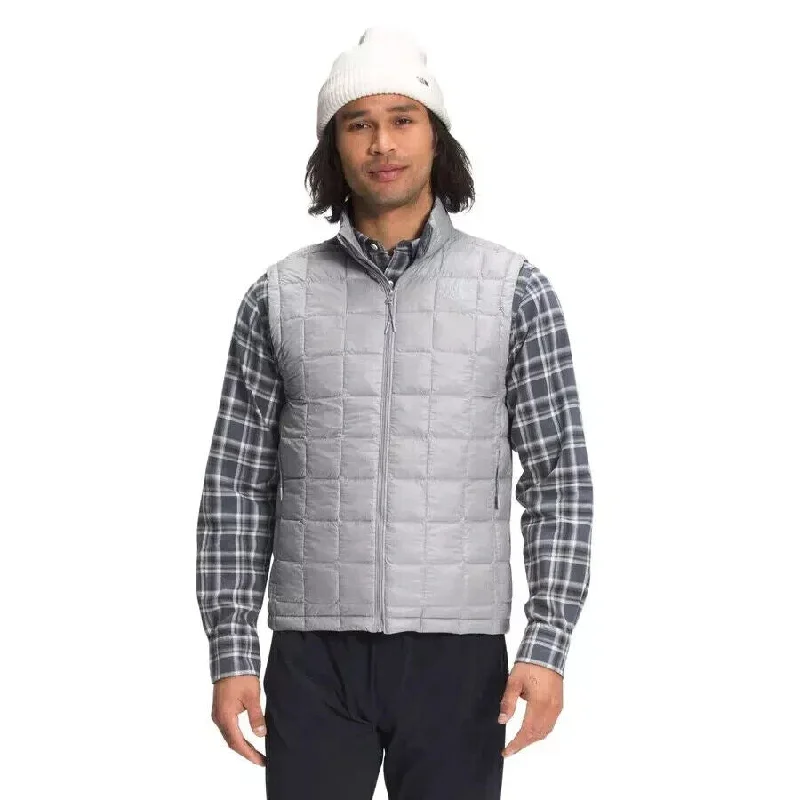 Weekend Style The North Face ThermoBall Eco 2.0 NF0A5GLOA91 Vest Men Meld Gray Full Zip CLO745 Weekend Style The North Face ThermoBall Eco 2.0 NF0A5GLOA91 Vest Men Meld Gray Full Zip CLO745