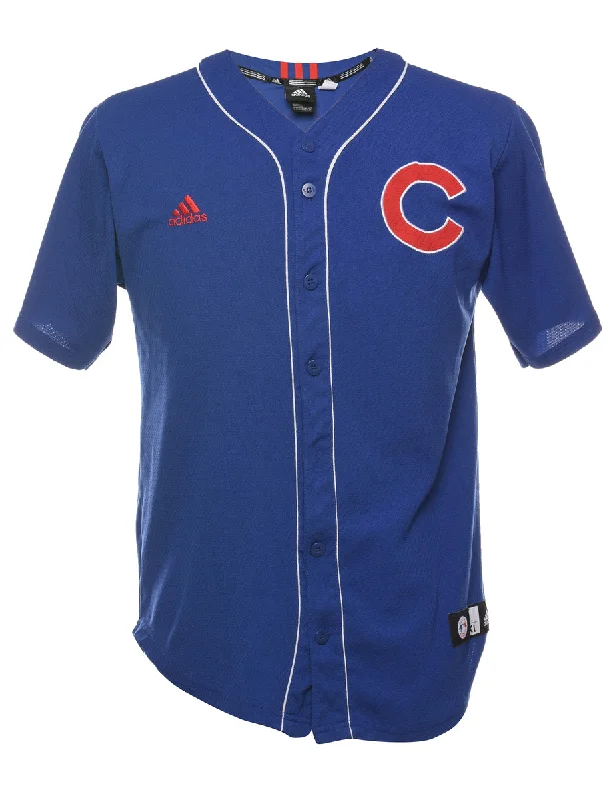 Boutique Recommendation Adidas Blue & Red Contrast #14 Jersey - M