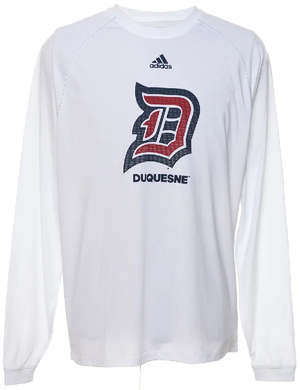 Elegant Wear Adidas Duquesne Printed T-shirt - L