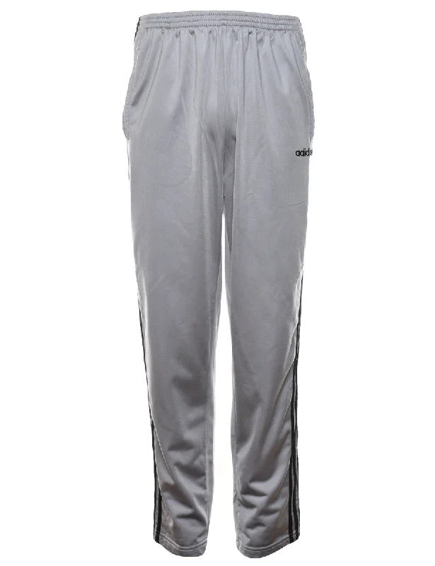 Simple Looks Adidas Grey Track Pants - W32 L30