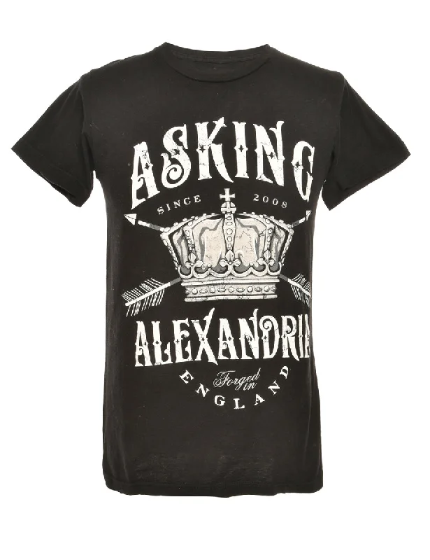 Effortless Looks Asking Alexandria Band T-shirt - M