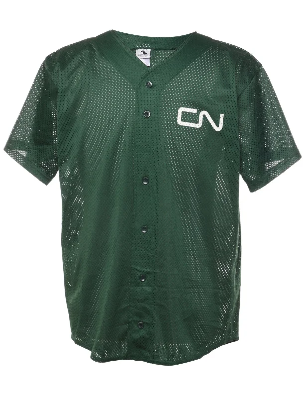 Casual And Versatile Augusta Mesh Dark Green Mesh Jersey - L
