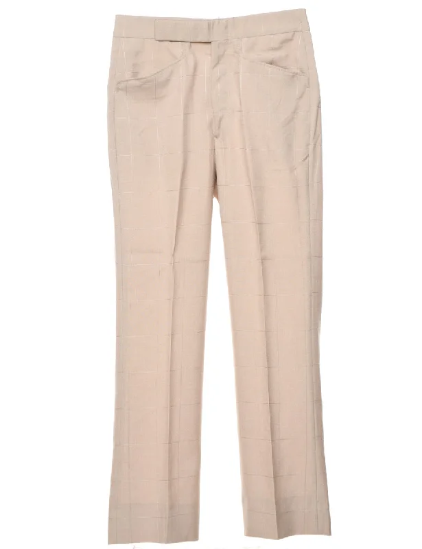 Chic Comfort Wear Beige Trousers - W30 L29