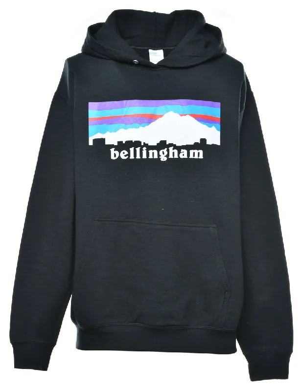Warm Wear Bellingham Printed Hoodie - M