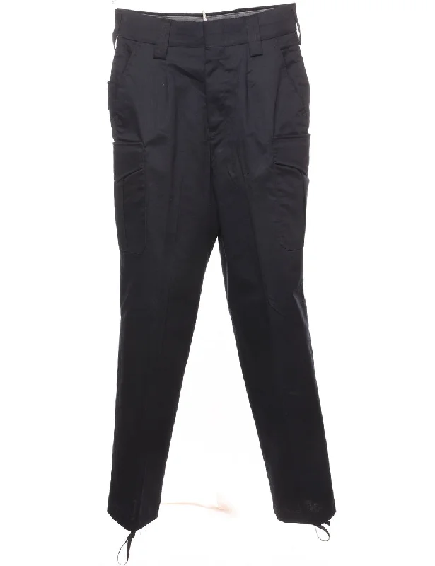 Warm Chic Black Cargo Style Trousers - W30 L30
