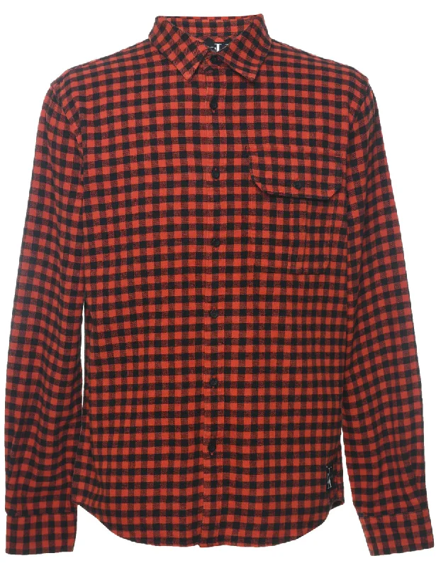 Comfortable Dresses Calvin Klein Checked Shirt - L