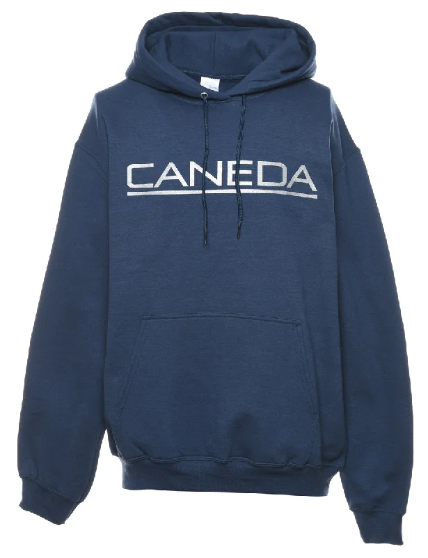 Comfortable Wear Caneda Printed Hoodie - L