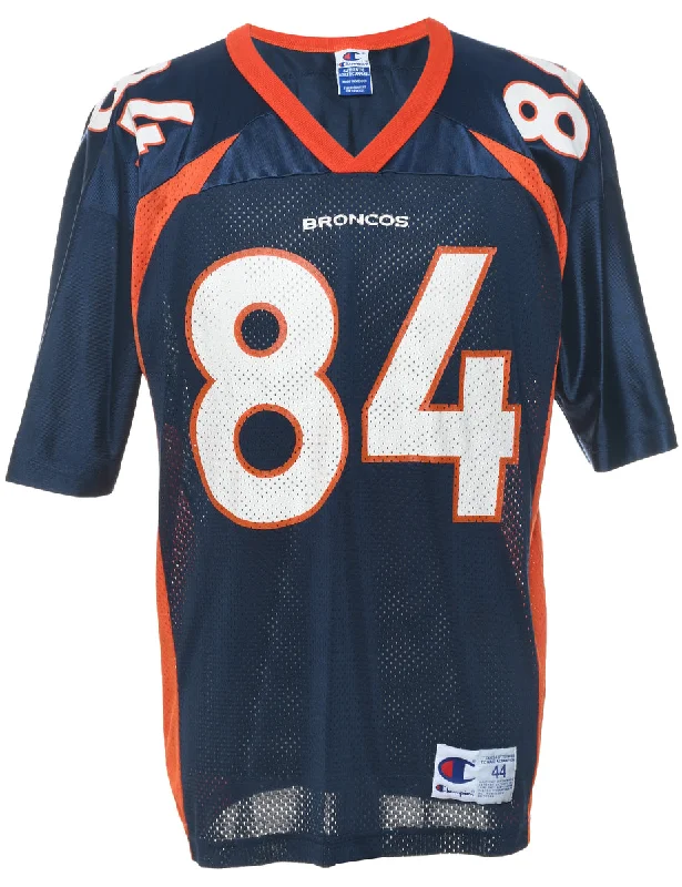 Tropical Style Champion Broncos Printed T-shirt - XL