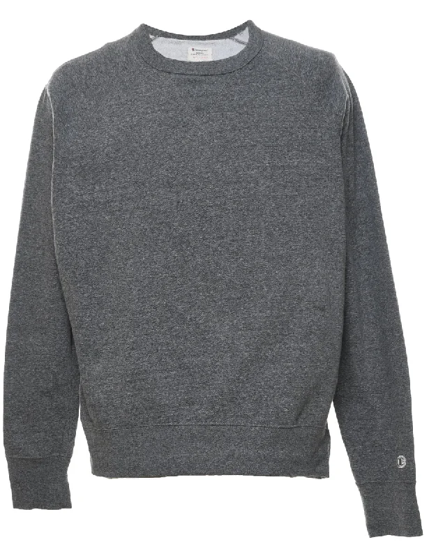 Elegant Comfort Champion Plain Sweatshirt - L