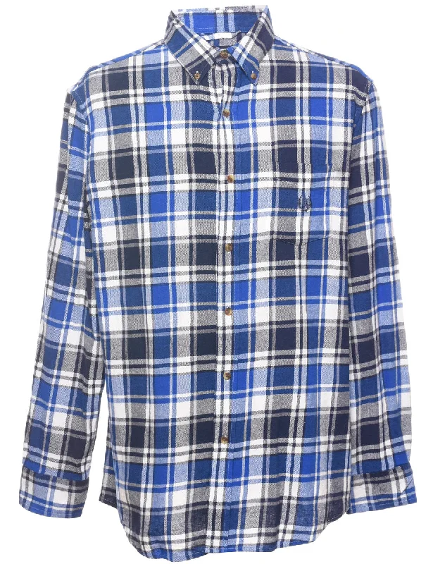 Spring Fashion Chaps Checked Shirt - L