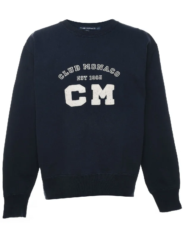 Refreshing Design Club Monaco Printed Sweatshirt - L