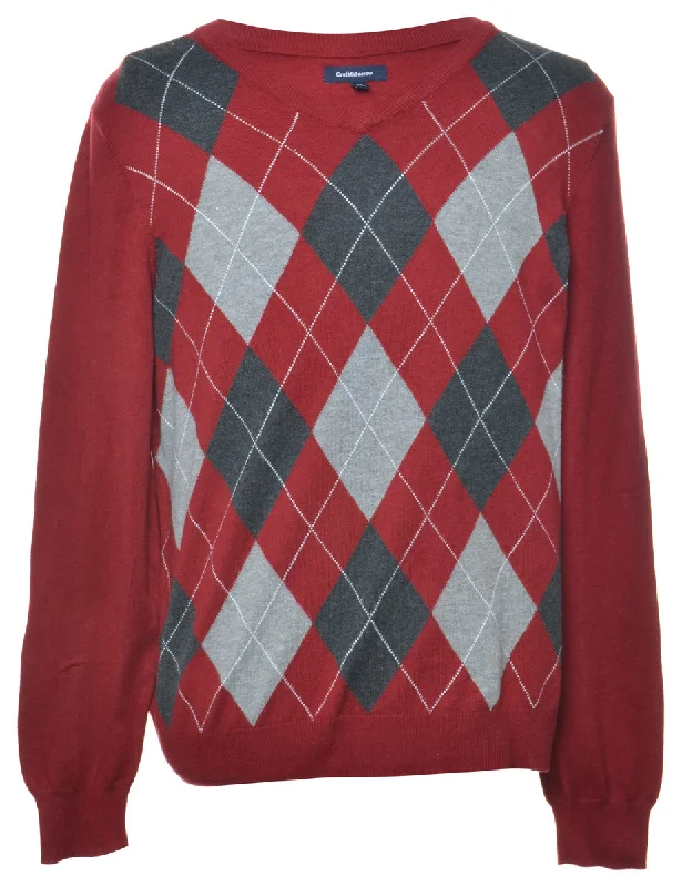 Editorial Design Croft & Barrow Argyle Jumper - L