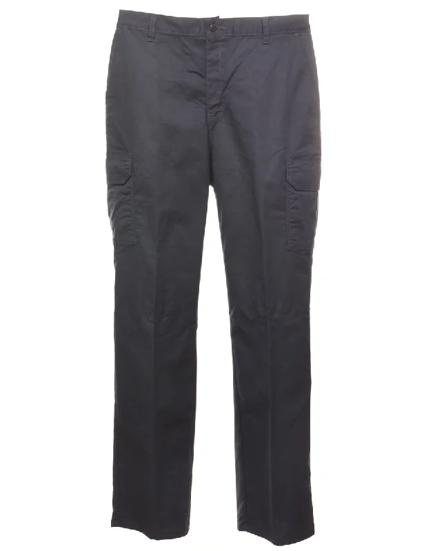 Minimalism Dickies Navy Trousers - W36 L34