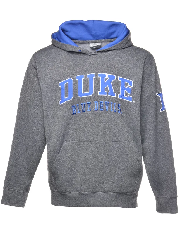 Chic Relaxation Duke Blue Devils Printed Hoodie Sweatshirt - M