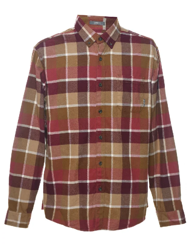 Comfortable Jeans Eddie Bauer Checked Shirt - L