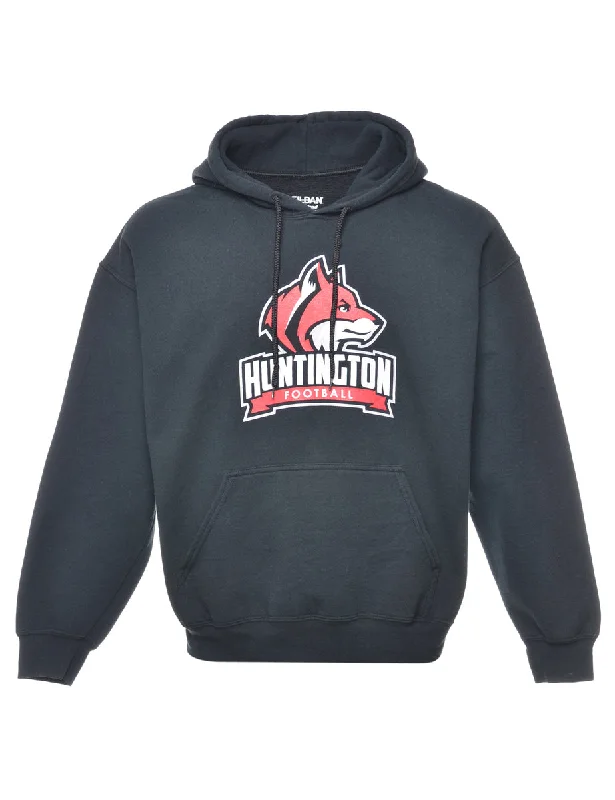 Summer Selection Football Hooded Sports Sweatshirt - L