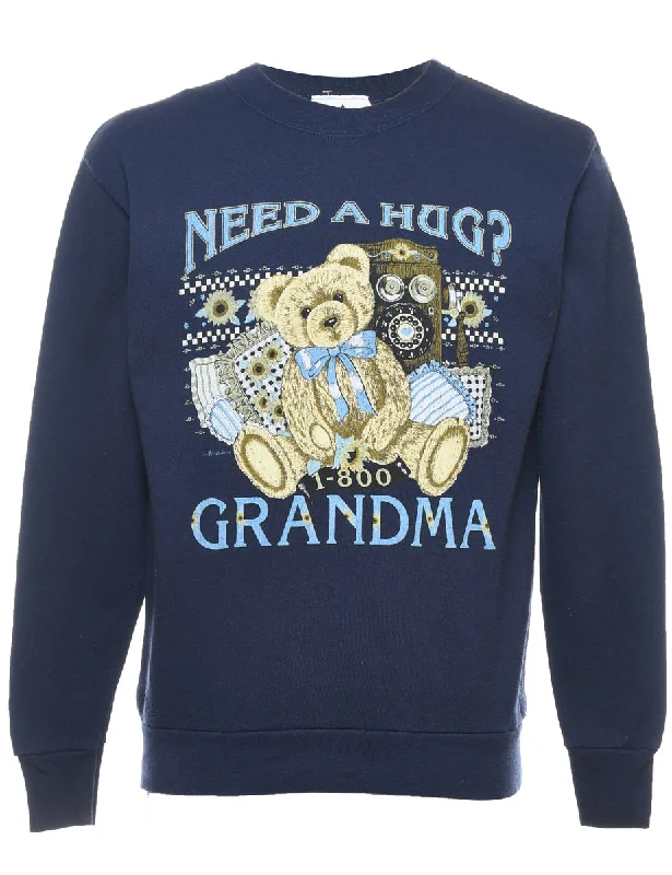 Diamond Series Grandma Printed Sweatshirt - M