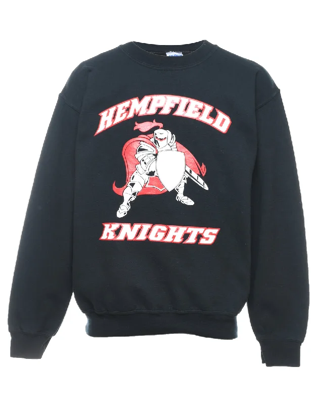 Fresh And Elegant Hempfield Knights Printed Sweatshirt - S