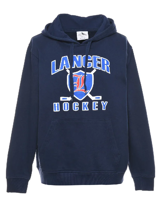 Personalized Wear Hockey Hooded Sports Sweatshirt - L
