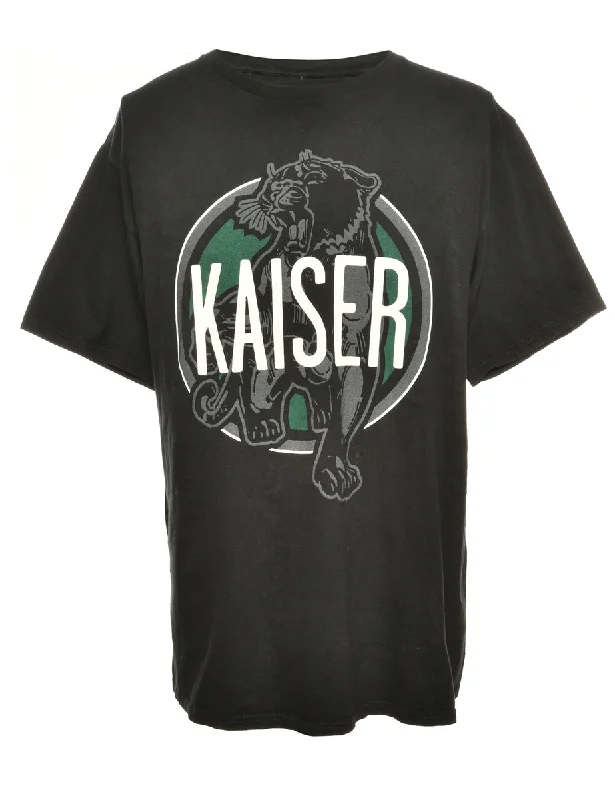 Elegant And Lazy Kaiser Printed T-shirt - M
