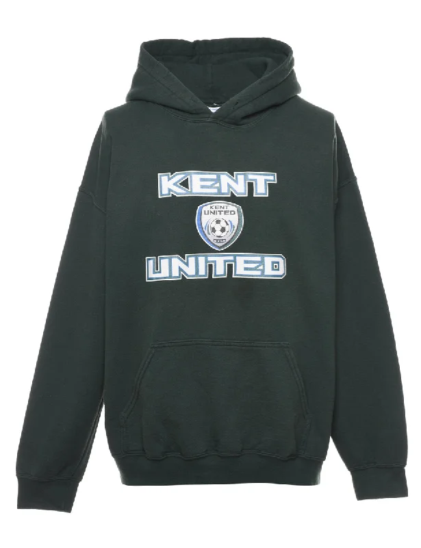 Unique Design Kent United Printed Hoodie - L